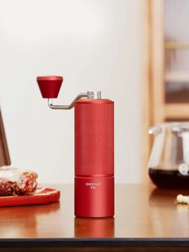 Timemore Timemore Chestnut C3S Manual Coffee Grinder, Festival Red