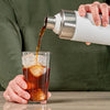 Toddy® Go Brewer – White Stainless Steel Cold Brew Coffee Maker – Portable & Compact, BPA-Free, Easy to Use for Smooth & Flavorful Cold Brew Coffee