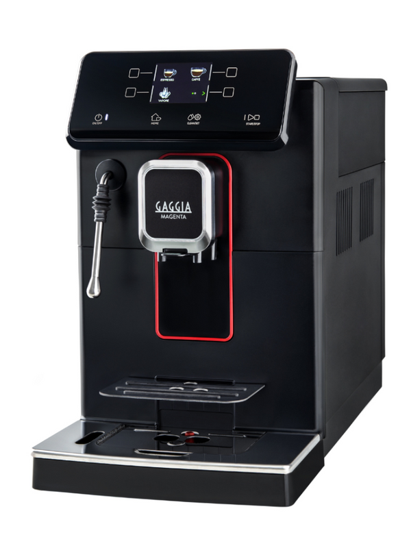 Gaggia Magenta Plus Super-Automatic Espresso Machine | Bean-to-Cup Coffee Machine for Home and Office with Steam Wand & Full-Color Display