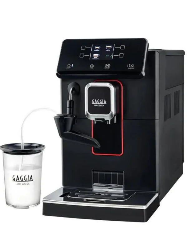 Gaggia Magenta Milk Super-Automatic Espresso Machine | 14 Customizable Drinks, Integrated Milk Carafe, and User Profiles, Perfect for Home & Office