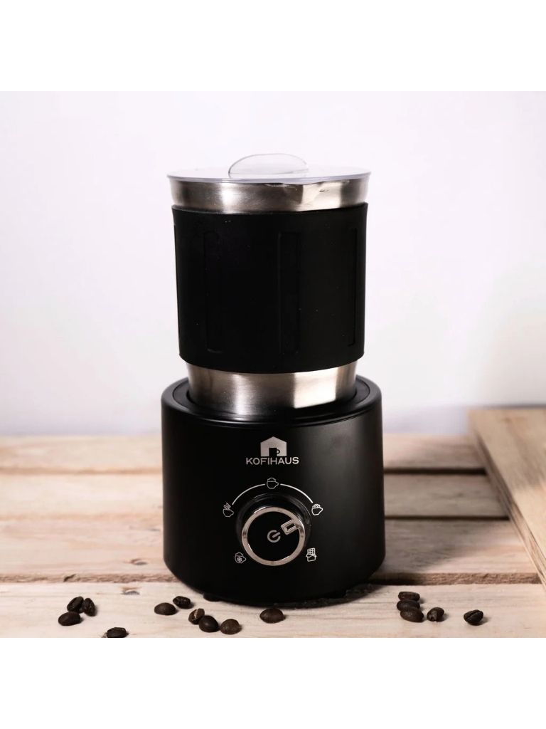 Electric Milk Frother – Hot Cold Foam Maker for Coffee, Lattes  Cappuccinos